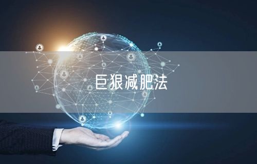 巨狠减肥法